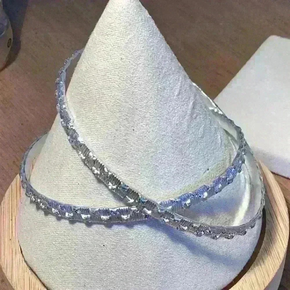 Silver Bracelets - Set of 6, 2 Patterns - Picture 3 of 5